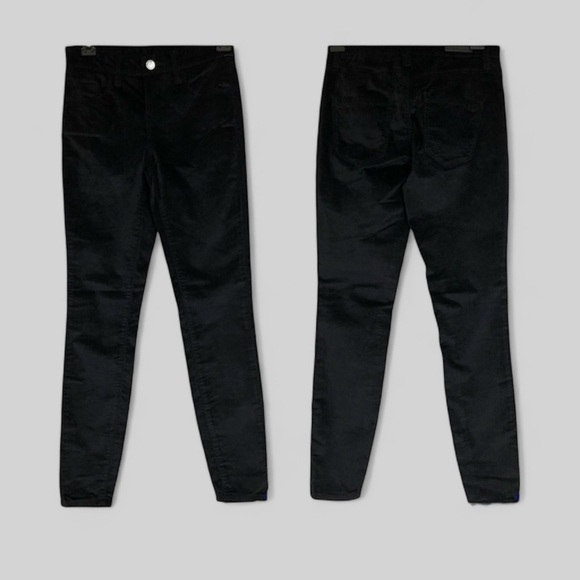 BlankNYC Crybaby Velveteen Skinny Jeans Washed Black Stretch Size 24 - Picture 13 of 14